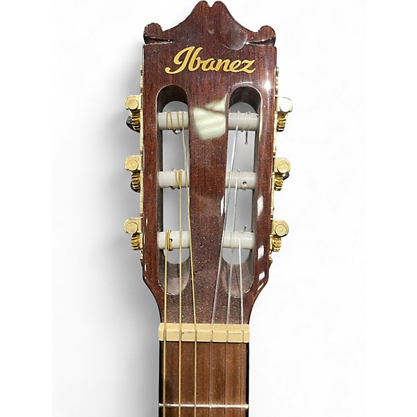 Used Ibanez Ga35TCE-DVS Natural Classical Acoustic Electric Guitar