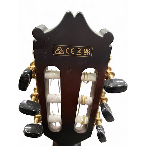 Used Ibanez Ga35TCE-DVS Natural Classical Acoustic Electric Guitar