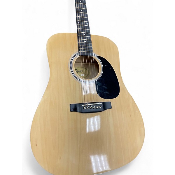 Used Squier SA105 Vintage Natural Acoustic Guitar