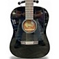 Used Fender CD60 Dreadnought Black Acoustic Guitar