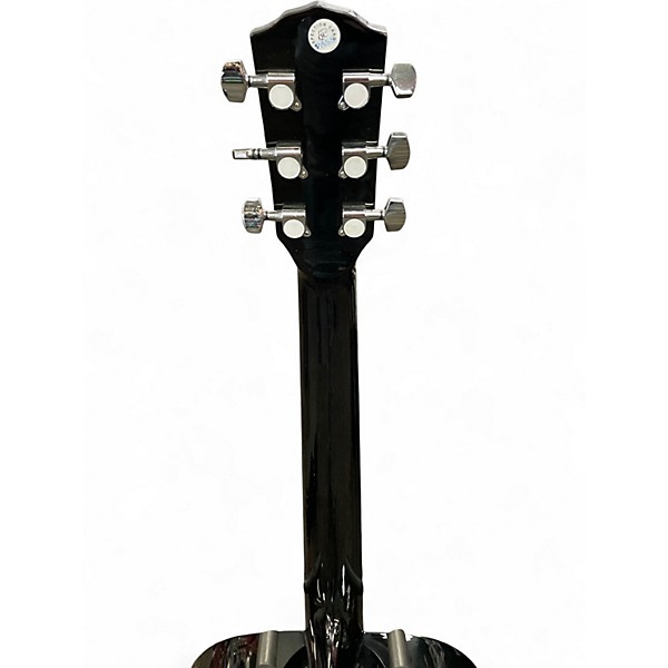 Used Fender CD60 Dreadnought Black Acoustic Guitar