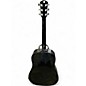 Used Fender CD60 Dreadnought Black Acoustic Guitar