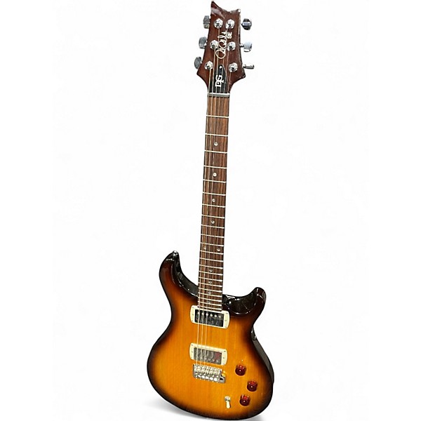Used PRS DGT SE 2 Color Sunburst Solid Body Electric Guitar