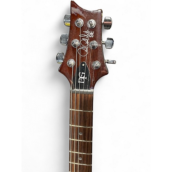 Used PRS DGT SE 2 Color Sunburst Solid Body Electric Guitar