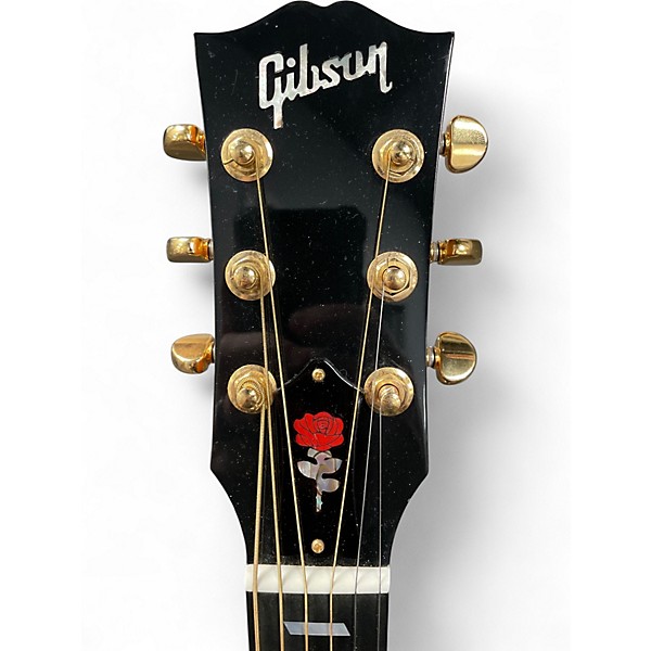 Used Gibson Parlor Rosewood AG 2 Tone Sunburst Acoustic Electric Guitar