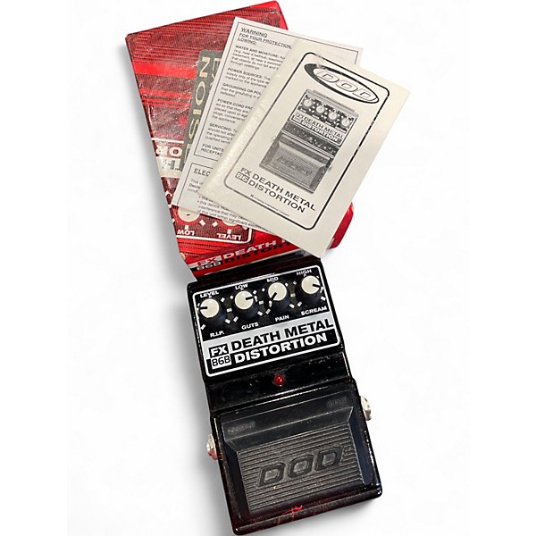 Used DOD FX86 Death Metal Effect Pedal