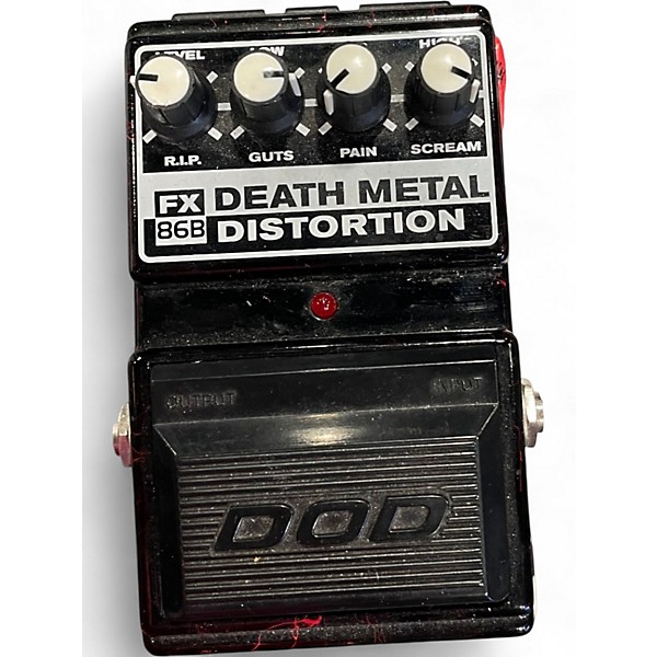 Used DOD FX86 Death Metal Effect Pedal