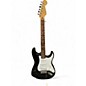Used Fender Standard Stratocaster Black Solid Body Electric Guitar thumbnail