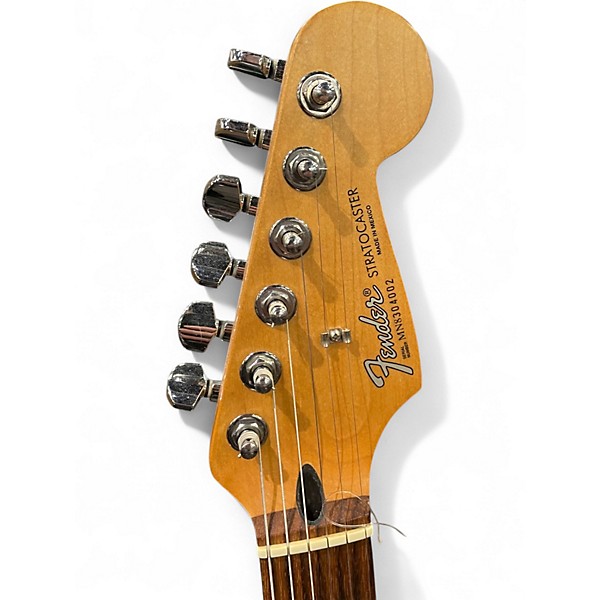 Used Fender Standard Stratocaster Black Solid Body Electric Guitar