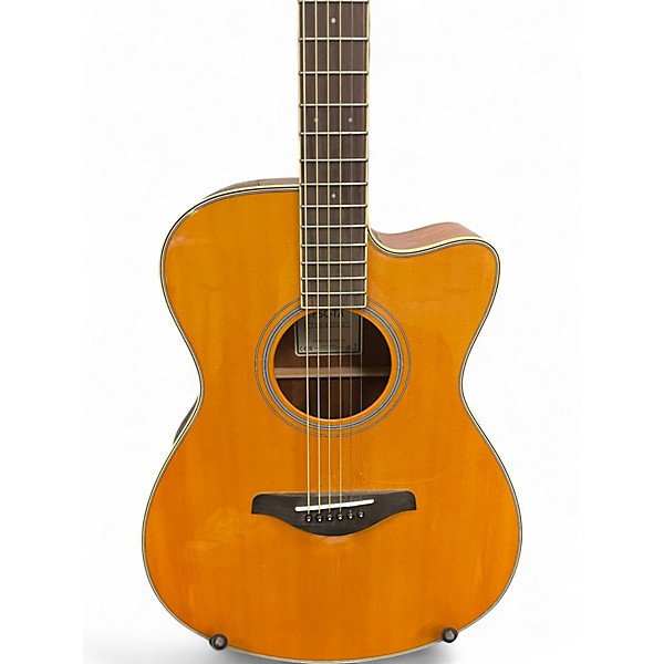 Used Yamaha FSC-TA Natural Acoustic Guitar
