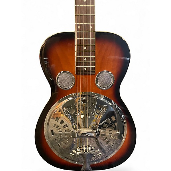 Used Gold Tone PBR PAUL BEARD SIGNATURE ROUND NECK 2 Color Sunburst Resonator Guitar