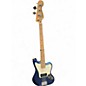 Used 2020s Squier jaguar bass Chrome Blue Electric Bass Guitar thumbnail