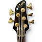 Used Carlo Robelli Dual Humbucker Orange Electric Bass Guitar
