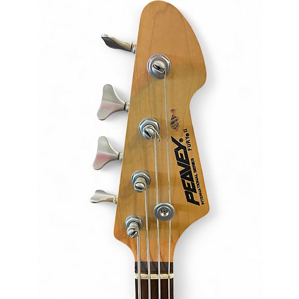 Used Peavey Fury II 2 Color Sunburst Electric Bass Guitar