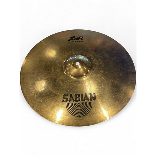 Used SABIAN 16in XSR FAST CRASH Cymbal