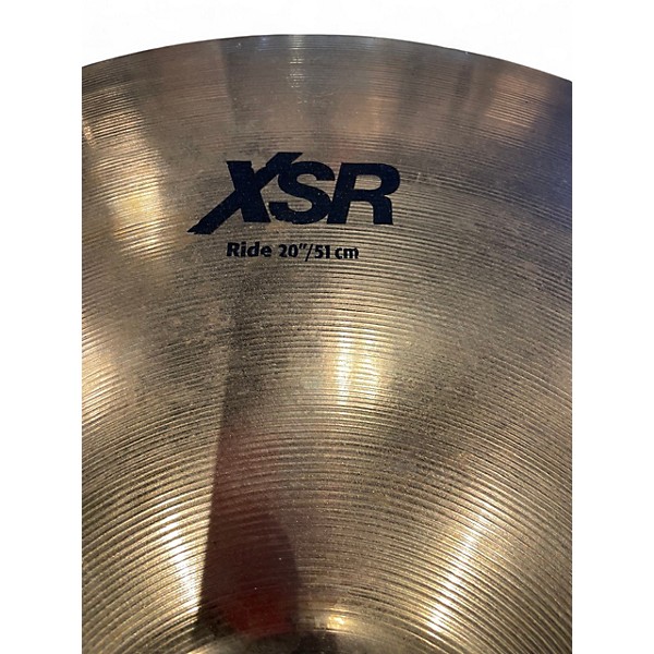 Used SABIAN 20in XSR RIDE Cymbal