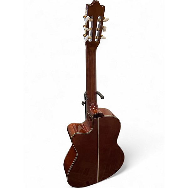 Used Salvador Ibanez GA6CE Natural Classical Acoustic Electric Guitar