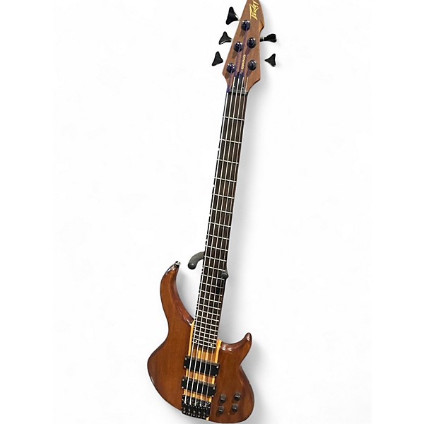 Used Peavey Grind 5 Natural Electric Bass Guitar