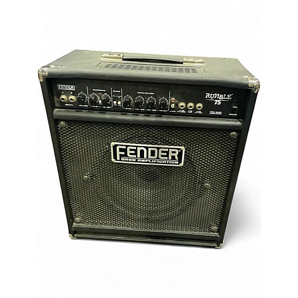 Used Fender Rumble 75 75W 1x12 Bass Combo Amp