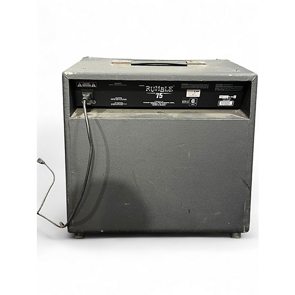 Used Fender Rumble 75 75W 1x12 Bass Combo Amp
