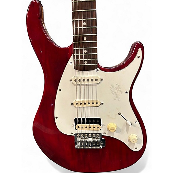 Used Peavey RAPTOR PLUS Candy Apple Red Solid Body Electric Guitar