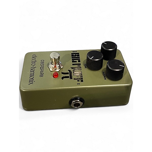 Used Electro-Harmonix Green Russian Big Muff Pi Fuzz Effect Pedal