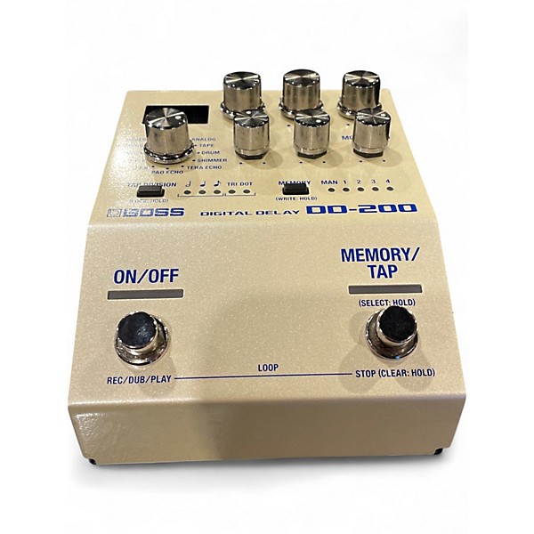 Used BOSS DD200 Digital Delay Effect Pedal
