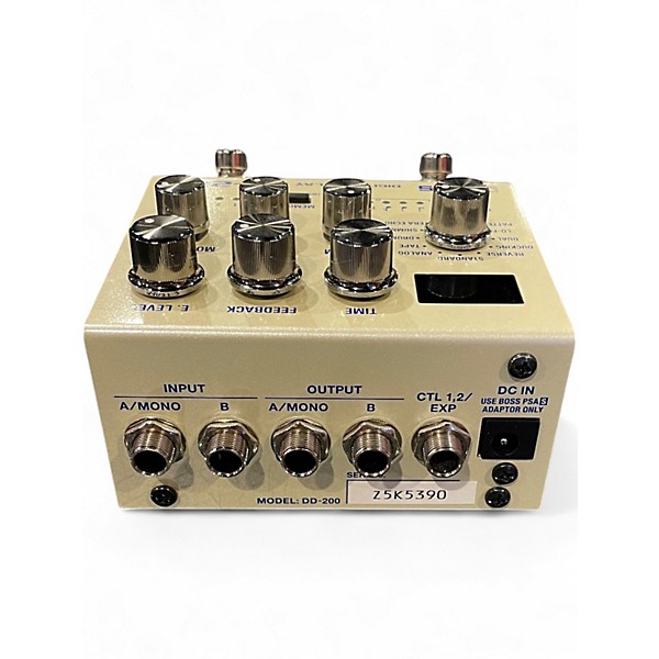 Used BOSS DD200 Digital Delay Effect Pedal