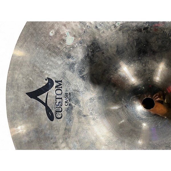 Used Zildjian 16in A CUSTOM Cymbal