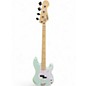 Used Squier Precision Bass Surf Green Electric Bass Guitar thumbnail