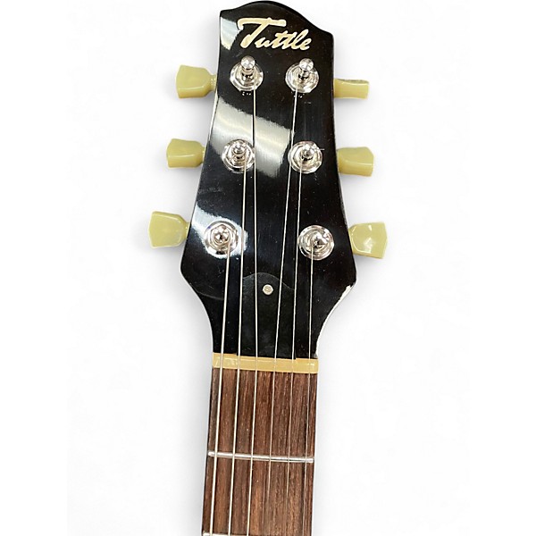 Used Tuttle Special Angus #1 Red Solid Body Electric Guitar