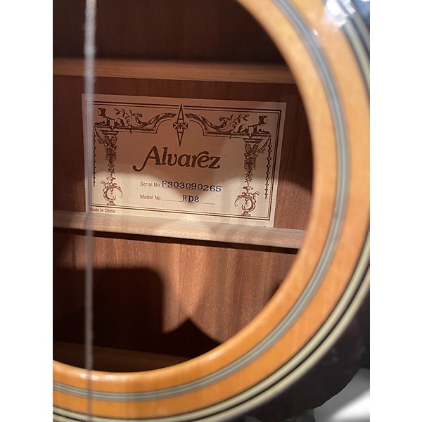 Used Alvarez RD8 Natural Acoustic Guitar