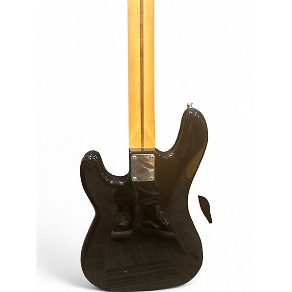 Used 2002 Fender Standard Precision Bass Black Electric Bass Guitar