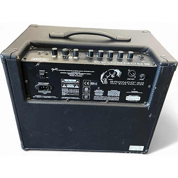 Used Fender Bronco 40 40W 1x10 Bass Combo Amp
