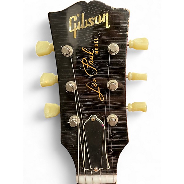 Used 2017 Gibson 1958 Reissue Murphy Aged Les Paul 3 Color Sunburst Solid Body Electric Guitar