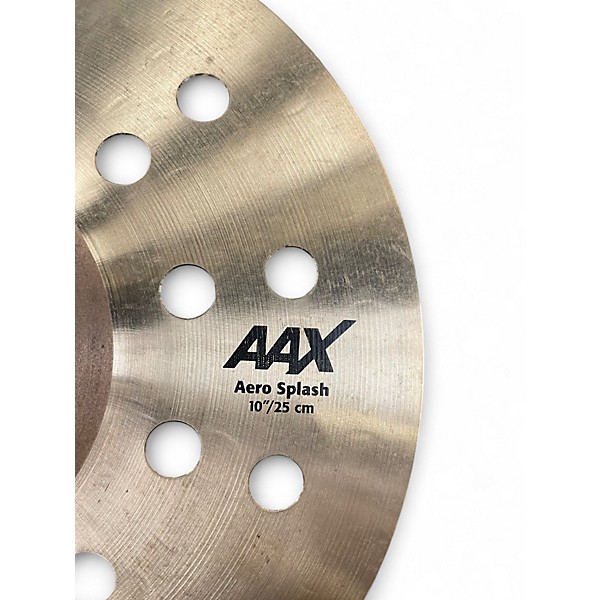 Used SABIAN 10in AAX Aero Splash Cymbal
