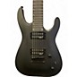 Used Jackson JS22-7 Dinky 7 String Satin Black Solid Body Electric Guitar
