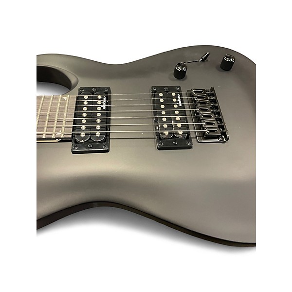 Used Jackson JS22-7 Dinky 7 String Satin Black Solid Body Electric Guitar