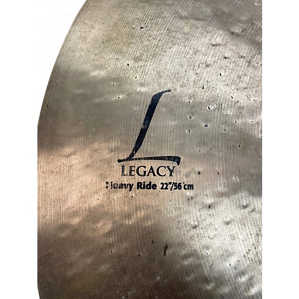 Used SABIAN 22in HHX LEGACY HEAVY Cymbal