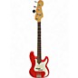 Used Squier Ii Precision bass Dakota Red Electric Bass Guitar thumbnail
