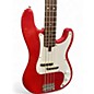 Used Squier Ii Precision bass Dakota Red Electric Bass Guitar