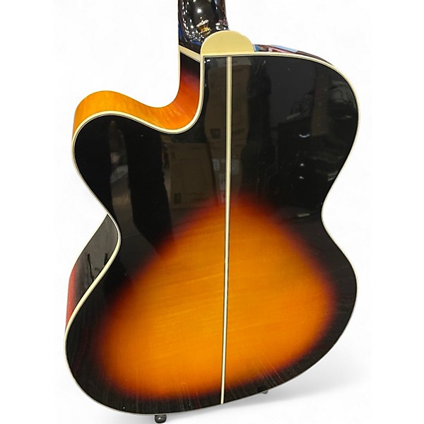 Used Takamine GJ72CE Sunburst Acoustic Electric Guitar