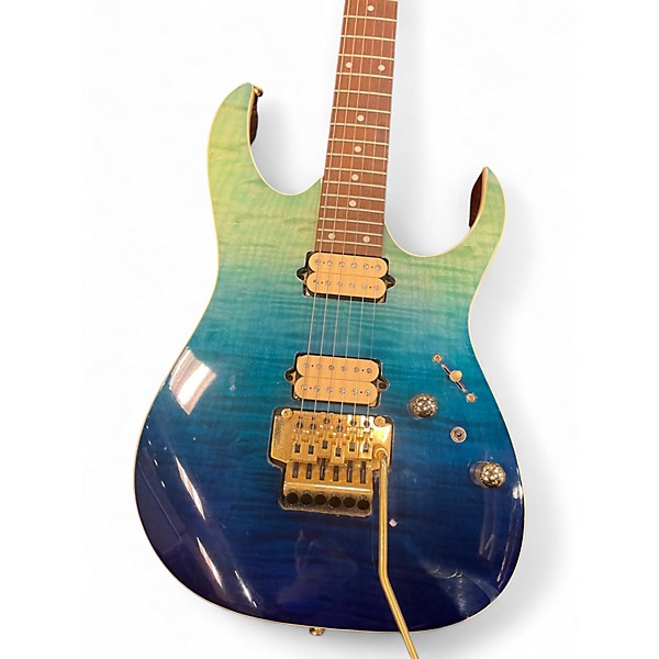 Used Ibanez RG420HPFM Blue Solid Body Electric Guitar