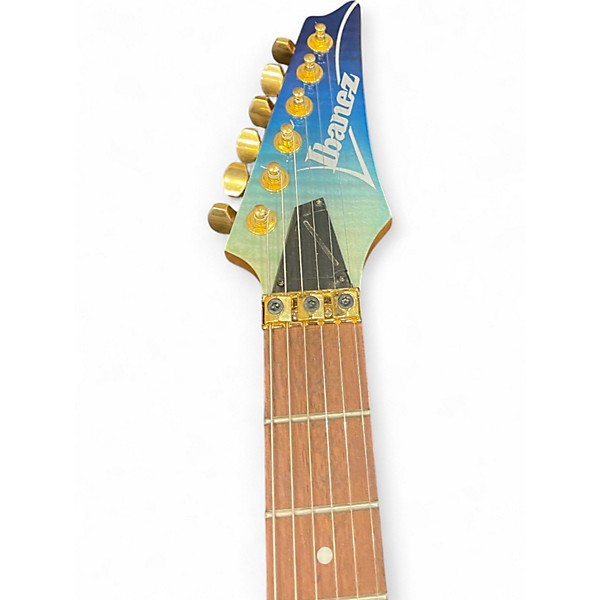 Used Ibanez RG420HPFM Blue Solid Body Electric Guitar
