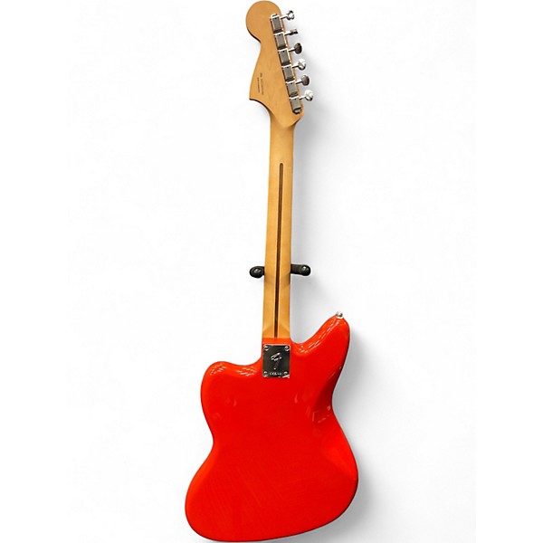 Used Fender JAGUAR PLAYER 2 Trans Red Solid Body Electric Guitar