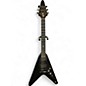 Used Gibson flying v gothic Satin Black Solid Body Electric Guitar thumbnail