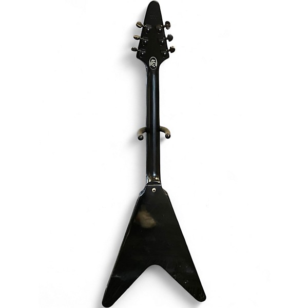 Used Gibson flying v gothic Satin Black Solid Body Electric Guitar