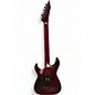 Used Schecter Guitar Research C1 Floyd Rose Platinum Crimson Red Burst Solid Body Electric Guitar