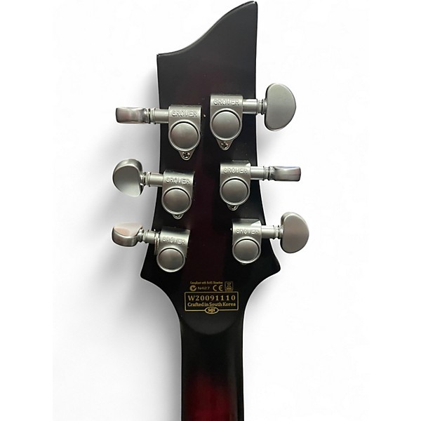 Used ESP LTD M300FM Red Solid Body Electric Guitar