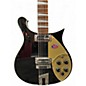 Used Rickenbacker 660/12 12 String Black Solid Body Electric Guitar